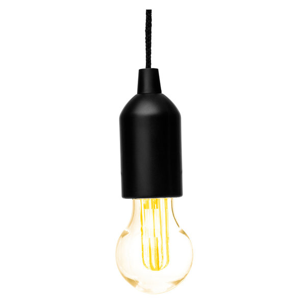 LED-Lampe, mit effektvollem Wechsellicht, transparente Glühbirne