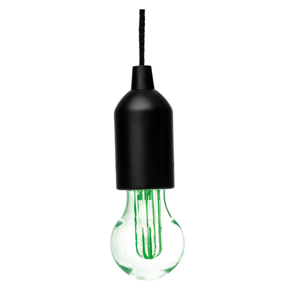 LED-Lampe, mit effektvollem Wechsellicht, transparente Glühbirne